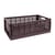 Panier Colour Crate plastique rouge X-Large / 42 x 68 cm - Hay