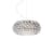 Sospensione Caboche Plus materiale plastico trasparente Medium / Sorgente alogena - Ø 52 cm - Foscarini