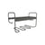 Wandregal Picolino metall grün / B 52 x H 30 cm - Fermob