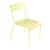 Chaise empilable Luxembourg métal jaune - Fermob