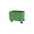 Coffre à roulettes Colour Box II bois vert / 46.8 x 35,4 x H 37.8 cm - MONTANA