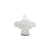 Regina Lamp glass white / LED - Reissue Bobo Piccoli, 1968 / Ø 49 x H 45 cm - Fontana Arte
