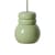 Sospensione Bulb ceramica verde / Ø 13 x H 15,2 cm - HK LIVING