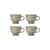 Set de 4 tasses Rosalynde céramique / 400 ml - Bloomingville