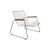 Fauteuil bas Click Roomy Lounge plastique blanc - Houe