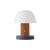 Lampada senza fili ricaricabile Setago  JH27 materiale plastico blu marrone / by Jaime Hayon - &tradition
