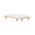 Lit 1 place Japan bois naturel / Pour matelas 120 x 200 cm - KARUP