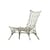 Poltrona Knotted chair materiale plastico tessuto beige / Marcel Wanders, 1996 - Corda ricoperta di resina - Cappellini