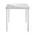 Table carrée Air-Table blanc / 65 x 65 cm - Jasper Morrison, 2001 - Magis