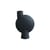 Vase Sphere Buble Medium céramique noir / H 26 cm - 101 COPENHAGEN