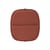 Accessoire  tissu rouge / Coussin assise - Pour fauteuil bas HiRay - Recyclé - Kartell