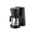 Cafetière filtre Plissé plastique noir / Programmable - 1,5 L/10 tasses - Alessi