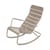 Rocking chair Luxembourg métal beige / Aluminium - Fermob