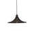 Sospensione Borabora fibre legno nero rattan / Ø 40 cm - GOOD&MOJO