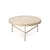 Table basse Travertine Large pierre beige / Ø 70,5 x H 35 cm - Ferm Living