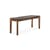 Banc Bok bois marron / L 126 cm - Teck massif - Ethnicraft