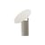 Lampe de table Era Small LED métal blanc / H 43 cm - Orientable - Mogg
