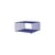 Regal Panton Wire Single Half metall blau / 34,8 x H 17.2 x T 34,8 cm - Verner Panton, 1973 - MONTANA