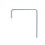 Wandleuchte mit Stromkabel Hanging Lamp n°5 metall blau / H 100 x B 90 cm - valerie objects