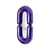 Wandspiegel Zodiac Bumper Large keramik violett / B 55 x H 110 cm - Jean-Baptiste Fastrez, 2020 - Moustache