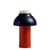 Lampe extérieur sans fil rechargeable PC Portable plastique rouge / Pierre Charpin - Hay