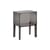 Nachttisch Small Ghost Buster plastikmaterial grau / B 40 x H 57 cm - Philippe Starck 2010 - Kartell