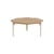 Table basse Vague by Uchronia / Ø 80 x H 43 cm - Chêne massif - TIPTOE
