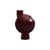 Vase Sphere Buble Medium keramik violett / H 26 cm - 101 COPENHAGEN