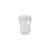 Caraffa Limfjord vetro trasparente / Ø 11 x H 17 cm - 90 cl - BROSTE COPENHAGEN