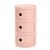 Rangement Componibili Bio plastique rose (1968) / 3 tiroirs - Matériau naturel & biodégradable - Kartell