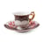 Tasse à café Hybrid Sagala céramique multicolore / Set tasse à café + soucoupe - Seletti