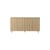 Buffet Rib bois naturel / L 159 x H 86,5 cm - Normann Copenhagen