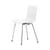 HAL RE Tube Chair plastic material white / Recycled plastic - Vitra