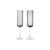 Set de 2 flûtes à champagne Ripple - Ferm Living