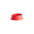 Kerzenleuchter Column Small keramik rot / Für Blockkerzen - Ø 10 cm - Hay