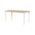 Balthazar Rectangular table wood white / 150 x 75 cm - 4 to 6 people / Eco-certified Wood - TIPTOE