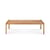 Table basse Jack Outdoor tissu bois naturel / 120 x 65 cm - Teck - Ethnicraft
