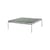 Table basse Sett LN13 marbre vert / 100 x 100 x H 34 cm - &tradition