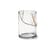 Verre Kintsugi n°2 verre transparent or / Verre & or fin - Seletti