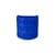 Magna Graecia - Greche Wall vase ceramic blue / L 25 x H 25 cm - Terracotta - Seletti