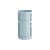 Ablage Facet High plastikmaterial blau / H 65 cm - 2 Türen - Hay