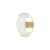Fontanella Large Wall light glass transparent / Ceiling light - Ø 40 cm - Fontana Arte