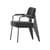 Gepolsterter Sessel Fauteuil Direction metall textil grau / Jean Prouvé 1951 - Vitra