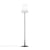 Stehleuchte Birdie Easy   plastikmaterial schwarz / H 150 cm - Foscarini