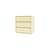 Montana Mini 1007 Wall storage wood yellow / 3 drawers - 35 x 35 x D 25 cm - MONTANA
