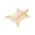 Zebra Small dish ceramic gold / Trinket tray - 15 x 10 cm - Jonathan Adler