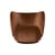 Fauteuil rembourré Rico / Velours - Ferm Living