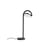 Lampe de table Marselis métal noir / Diffuseur orientable - H 38 cm - Hay