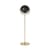 Stehleuchte Multi-Lite metall schwarz / modular & verstellbar - Neuauflage des Originals aus dem Jahr 1972 - Gubi
