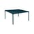 Table carrée Calvi métal bleu / 140 x 140 cm - 8 personnes - Fermob